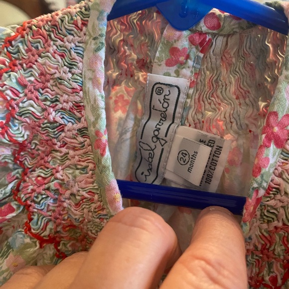 Isabel Garreton Smocked Infant Girls Romper size 24 months - Picture 5 of 16